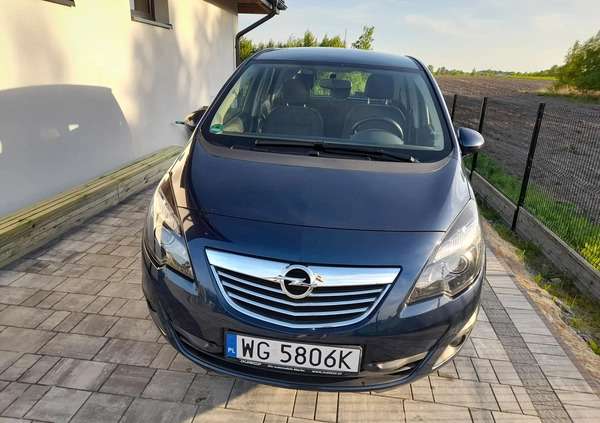 Opel Meriva cena 30900 przebieg: 59200, rok produkcji 2012 z Chmielnik małe 529